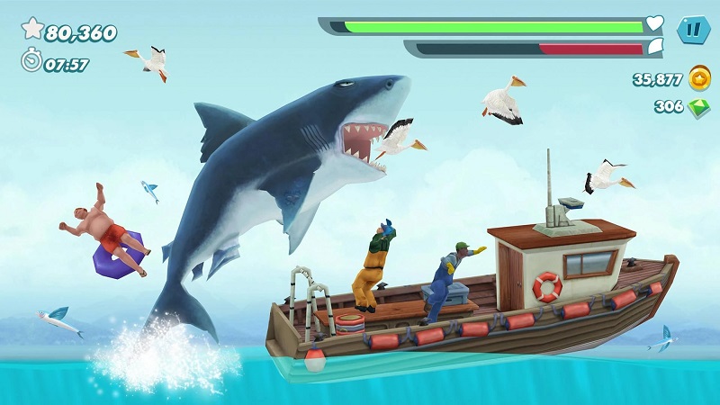 Hungry Shark Evolution mod apk android free
