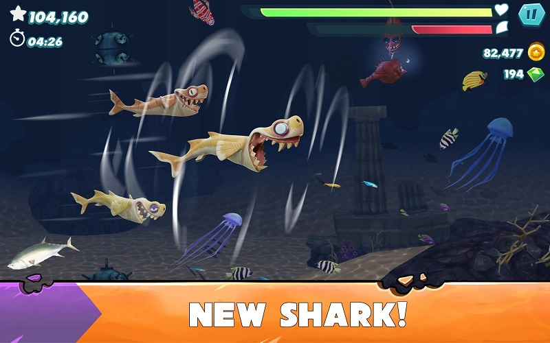 Hungry Shark Evolution mod apk free